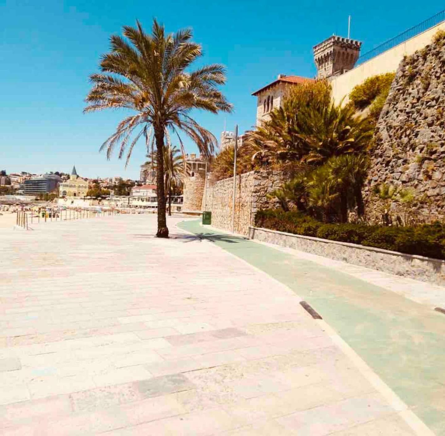 Sea View W Balcony 2 Mins Walk To Beach & Casino Ещорил Екстериор снимка
