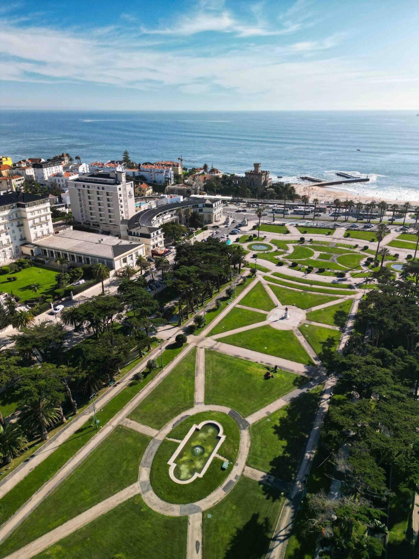Sea View W Balcony 2 Mins Walk To Beach & Casino Ещорил Екстериор снимка